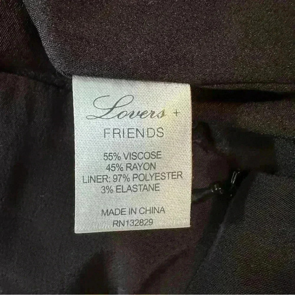 Revolve Lovers + Friends Wide Leg Jumpsuit | Black | SZ S - Picture 10 of 10